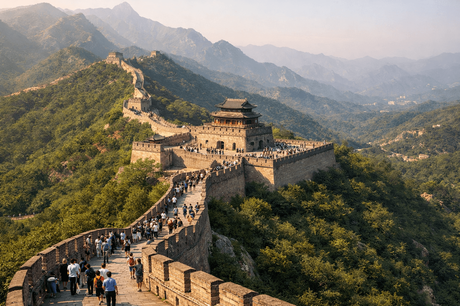 กำแพงเมืองจีน ด่านดำปาหลิ่ง